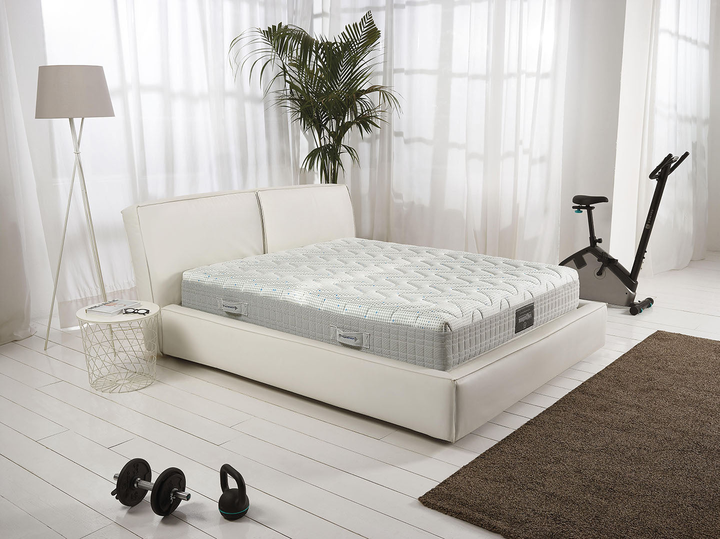 Magniflex’s MagniStretch 9 mattress with a patented design that stretches the spine while you sleep