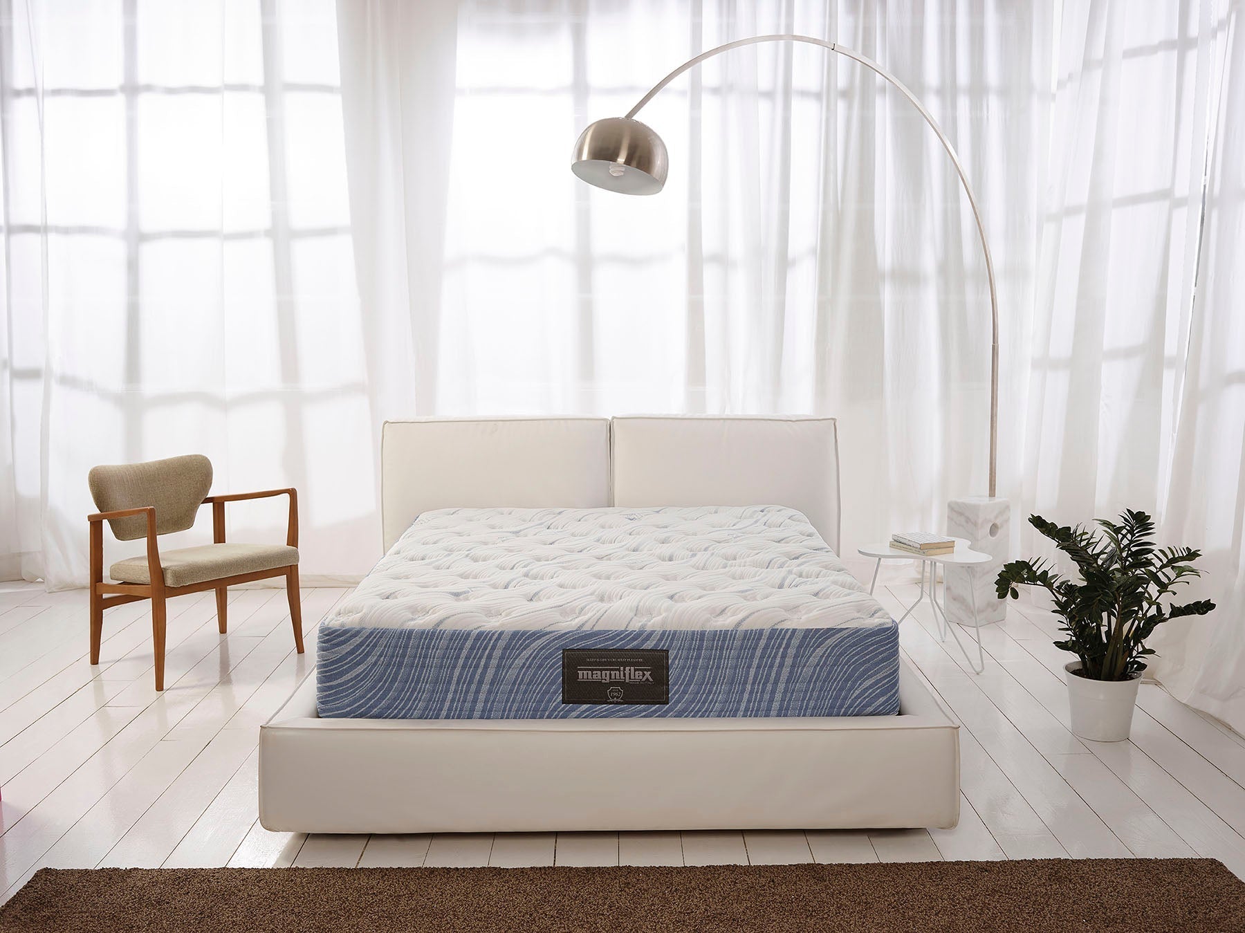 A soft mattress featuring softness and neatness, perfect for every individual by Magniflex