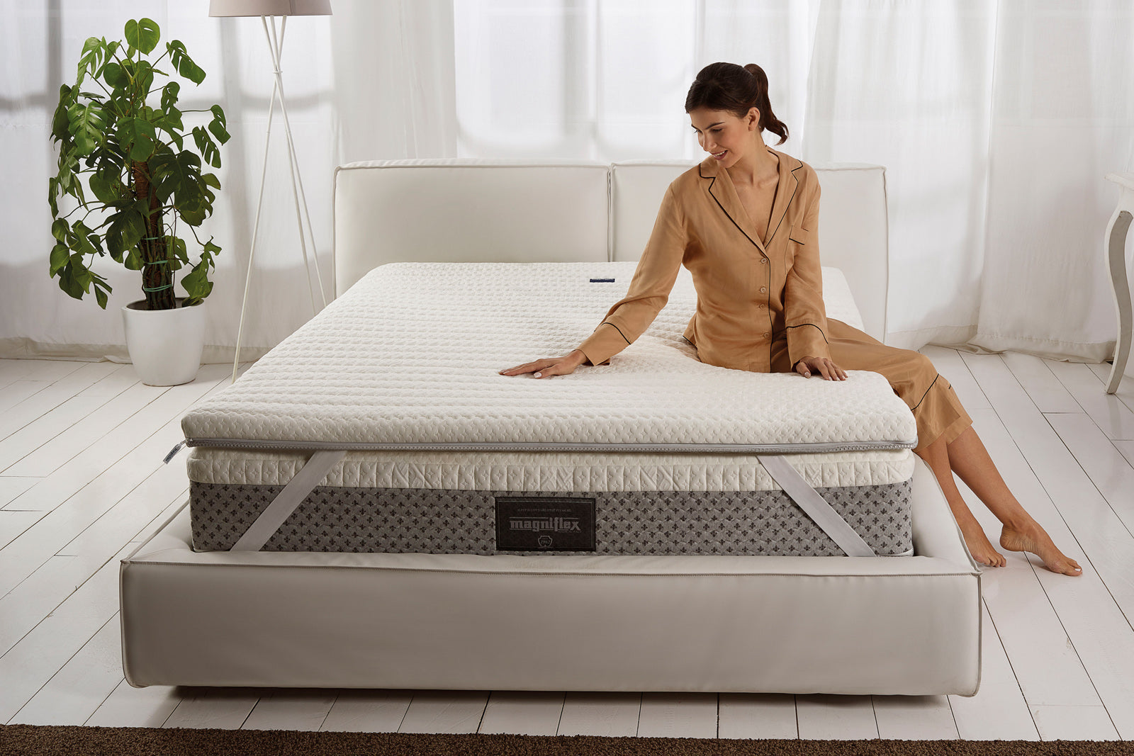 Magniflex memory foam mattress provides comfort and support with innovative sleep technology for restful slumber in Dubai.