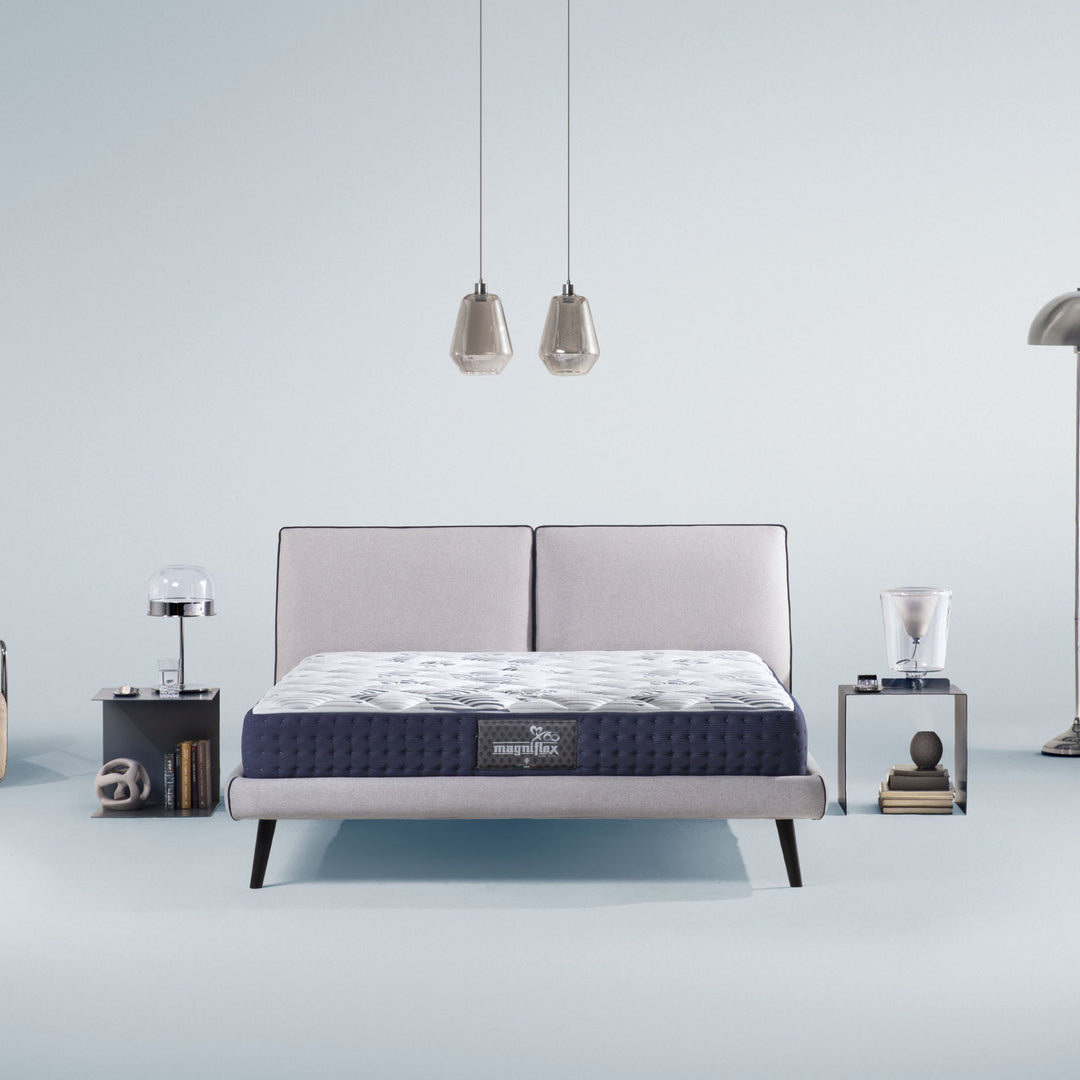 An elegant Magniflex queen size mattress for better sleep