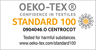 OEKO - TEX® Certification